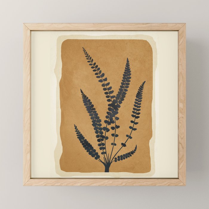 Leaf Design 11 Mini Art Print Gallery Image 1