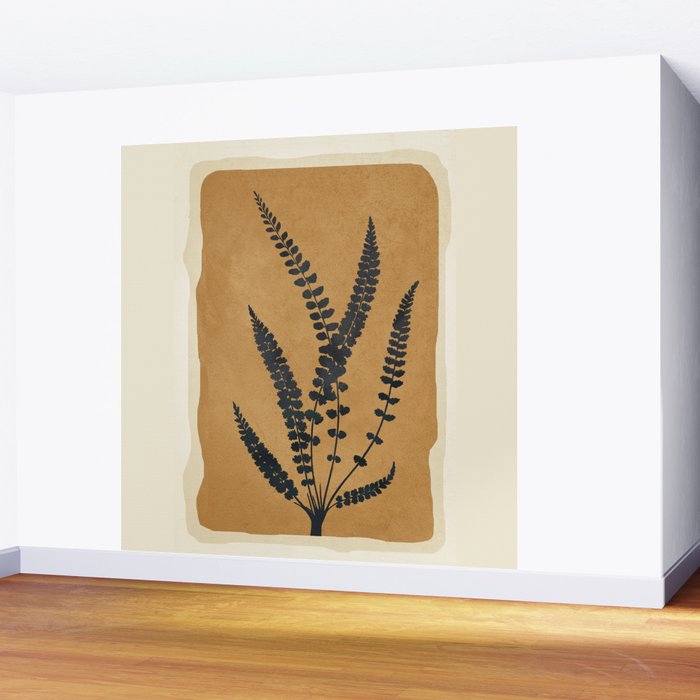 Leaf Design 11 Wall Mural Gallery Image 2