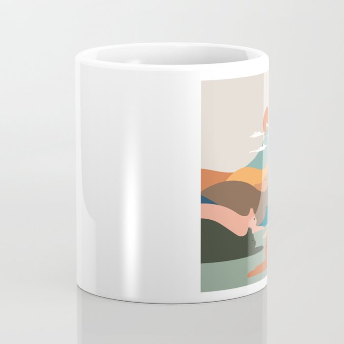 Cat Landscape 132 Coffee Mug Gallery Image 4