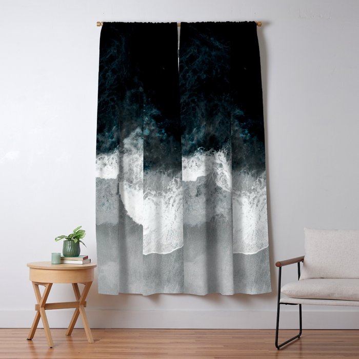 Blue Sea Window Curtain Gallery Image 5