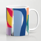 Rainbow abstract ribbon pattern Coffee Mug Gallery Image 1