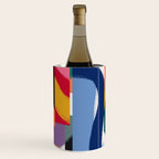 Rainbow abstract ribbon pattern Wine Chiller Gallery Image 3