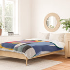 Rainbow abstract ribbon pattern Duvet Cover Gallery Image 2