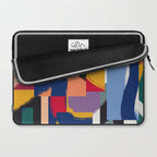Rainbow abstract ribbon pattern Laptop Sleeve Gallery Image 2