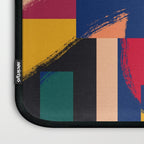Rainbow abstract ribbon pattern Laptop Sleeve Gallery Image 3