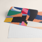 Rainbow abstract ribbon pattern Wrapping Paper Gallery Image 2