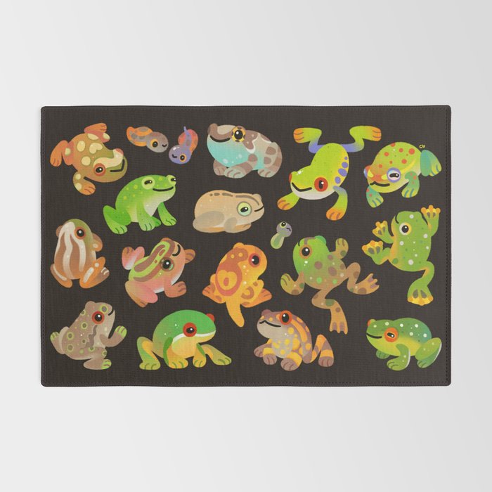 Tree frog - dark Rug Gallery Image 2