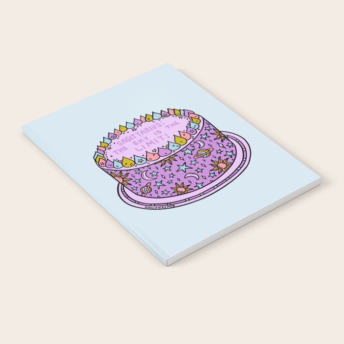 Sagittarius Cake Notebook Gallery Image 1