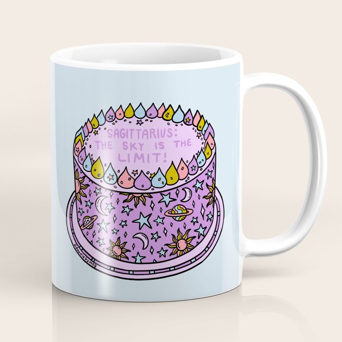 Sagittarius Cake Coffee Mug Gallery Image 1