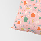 Retro christmas decoration art pattern Pillow Sham Gallery Image 4