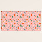 Retro christmas decoration art pattern Desk Mat Gallery Image 3