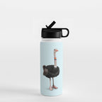 Sporty Ostrich Water Bottle Gallery Image 1