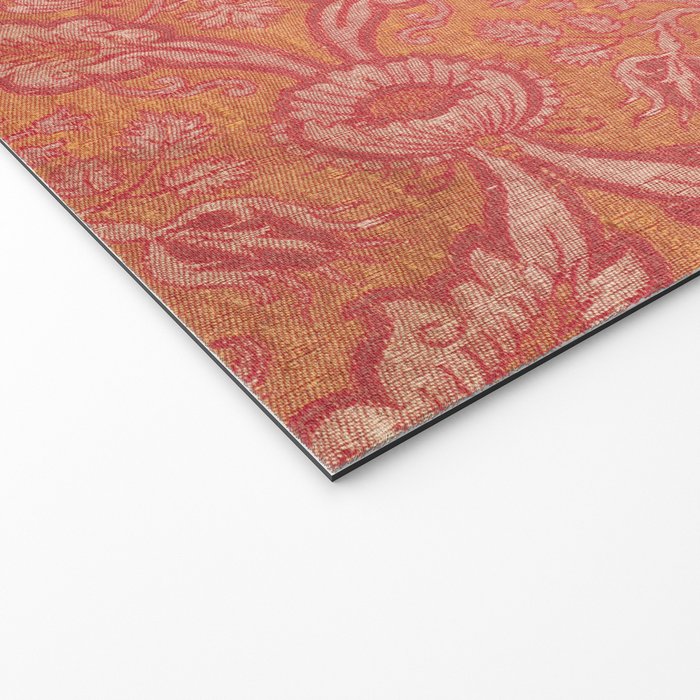 Vintage Pink Floral Welcome Mat Gallery Image 2