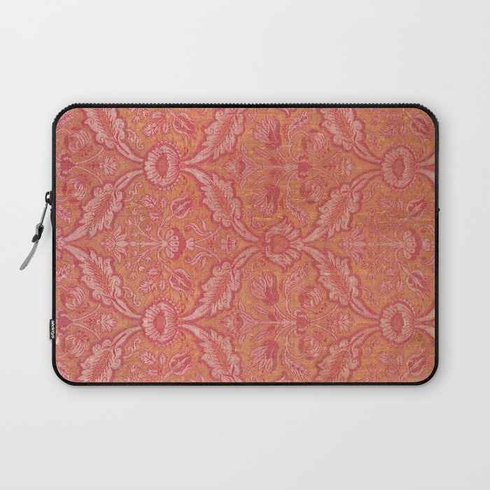 Vintage Pink Floral Laptop Sleeve Gallery Image 1