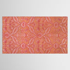 Vintage Pink Floral Tablecloth Gallery Image 2