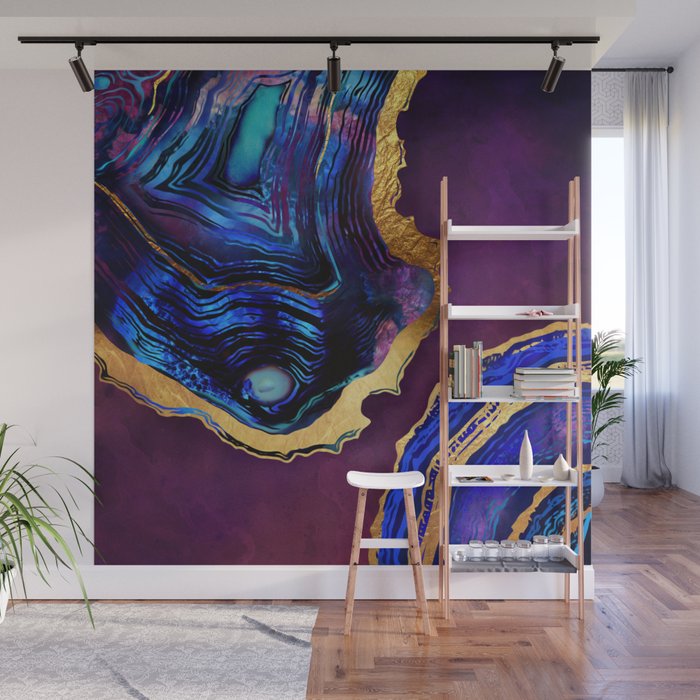 Agate Abstract Wall Mural Gallery Image 1