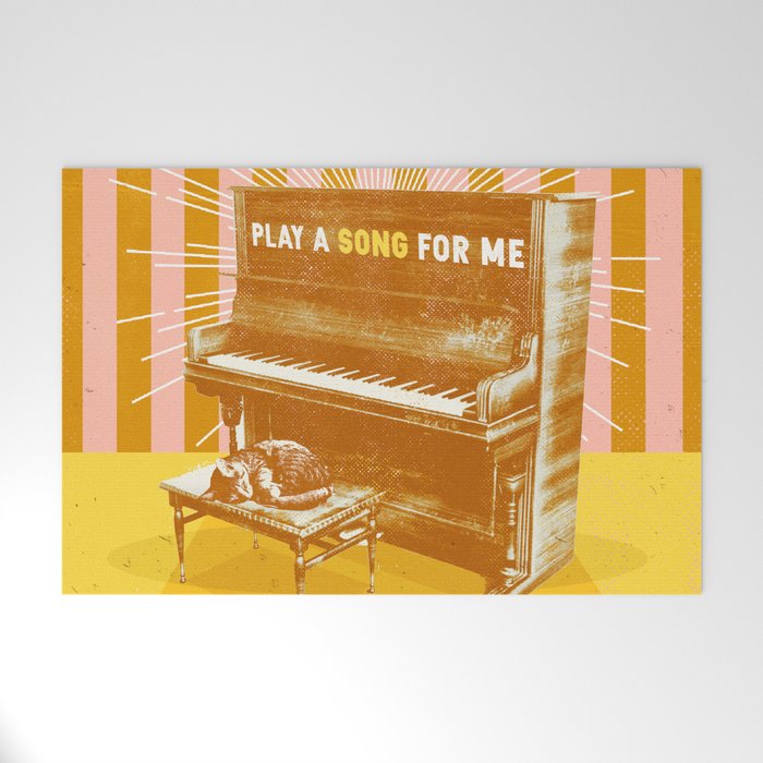PLAY A SONG FOR ME Welcome Mat Gallery Image 1