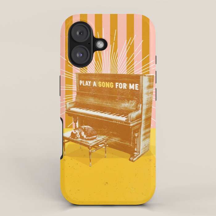 PLAY A SONG FOR ME iPhone Case Gallery Image 1