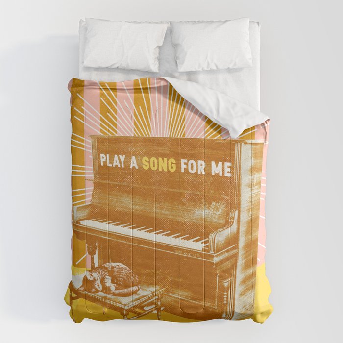 PLAY A SONG FOR ME Comforter Gallery Image 1