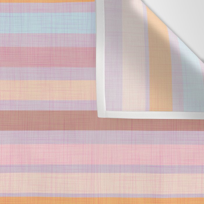 Pastello Stripes Wall Tapestry Gallery Image 3