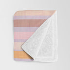 Pastello Stripes Throw Blanket Gallery Image 3