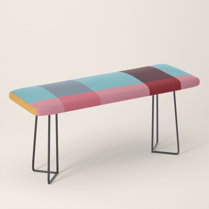 geometric abstract 263 Bench Gallery Image 1