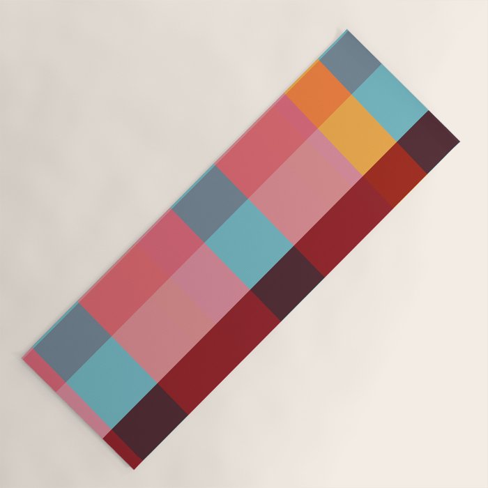 geometric abstract 263 Yoga Mat Gallery Image 1