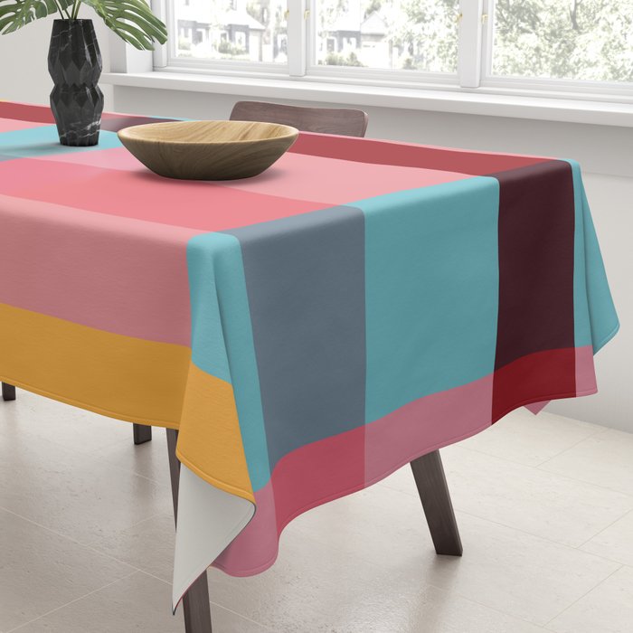 geometric abstract 263 Tablecloth Gallery Image 3