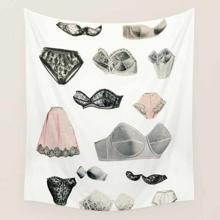 Lingerie Wall Tapestry Gallery Image 4