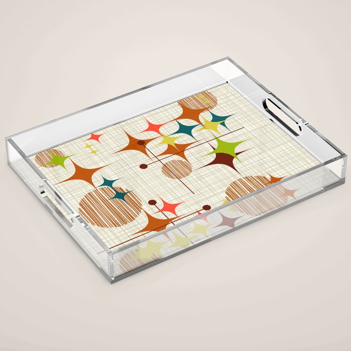 Starbursts and Globes 4 Acrylic Tray Gallery Image 1