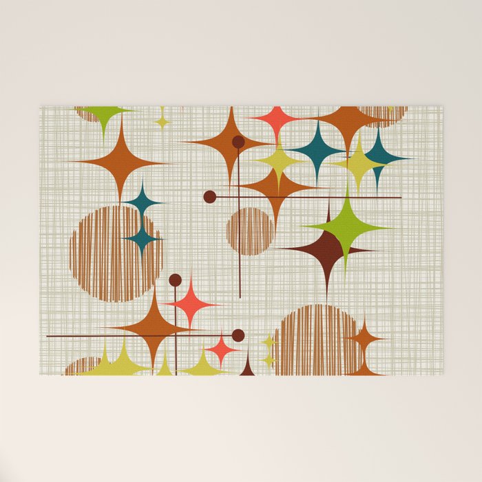Starbursts and Globes 4 Welcome Mat Gallery Image 1