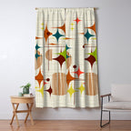 Starbursts and Globes 4 Window Curtain Gallery Image 5