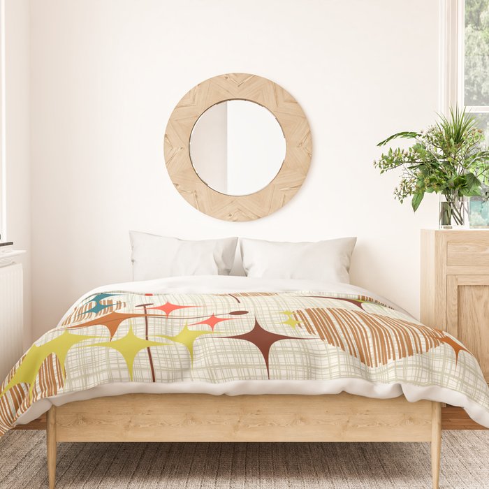 Starbursts and Globes 4 Duvet Cover Gallery Image 3