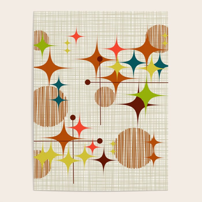 Starbursts and Globes 4 Poster Gallery Image 4