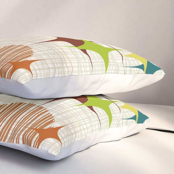 Starbursts and Globes 4 Pillow Sham Gallery Image 3