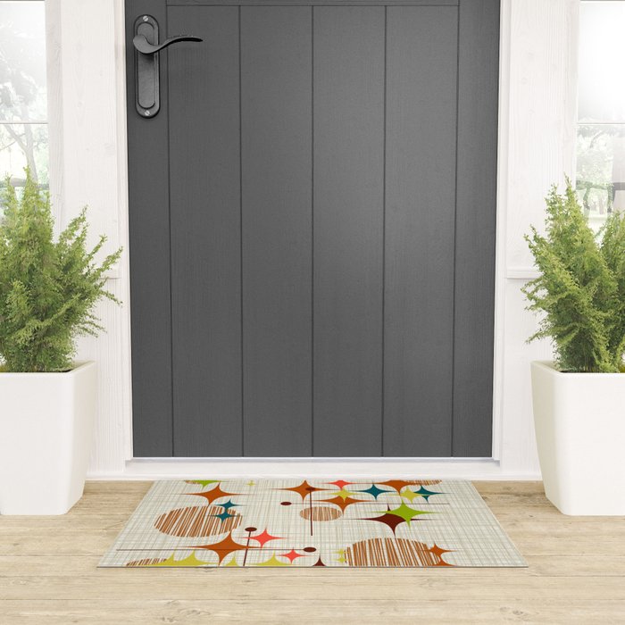 Starbursts and Globes 4 Welcome Mat Gallery Image 3