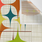 Starbursts and Globes 4 Wall Tapestry Gallery Image 3