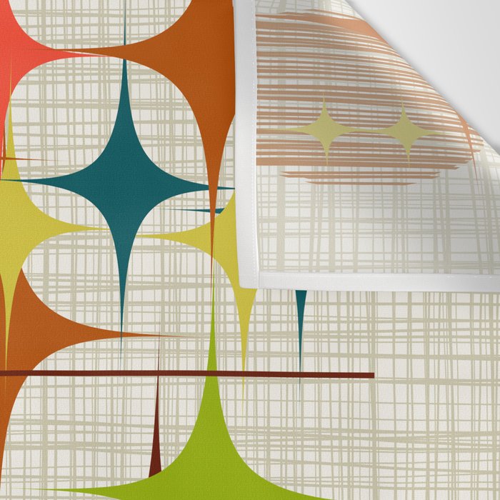 Starbursts and Globes 4 Wall Tapestry Gallery Image 3