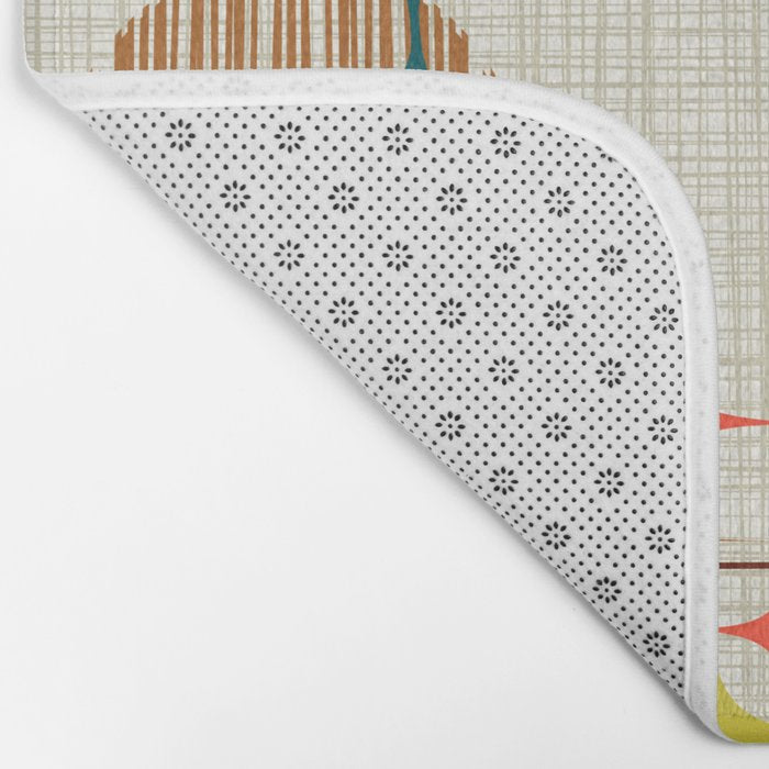 Starbursts and Globes 4 Bath Mat Gallery Image 2