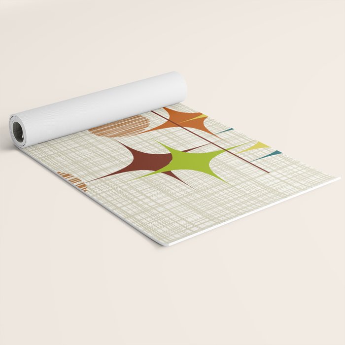 Starbursts and Globes 4 Yoga Mat Gallery Image 2