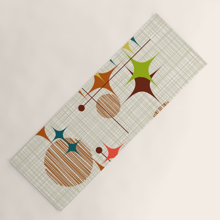 Starbursts and Globes 4 Yoga Mat Gallery Image 1