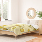 groovy skate hang 10 // tony alva style // surfy birdy art Duvet Cover Gallery Image 2