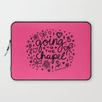 Going to the Chapel in Black Laptop Sleeve Gallery Image 1
