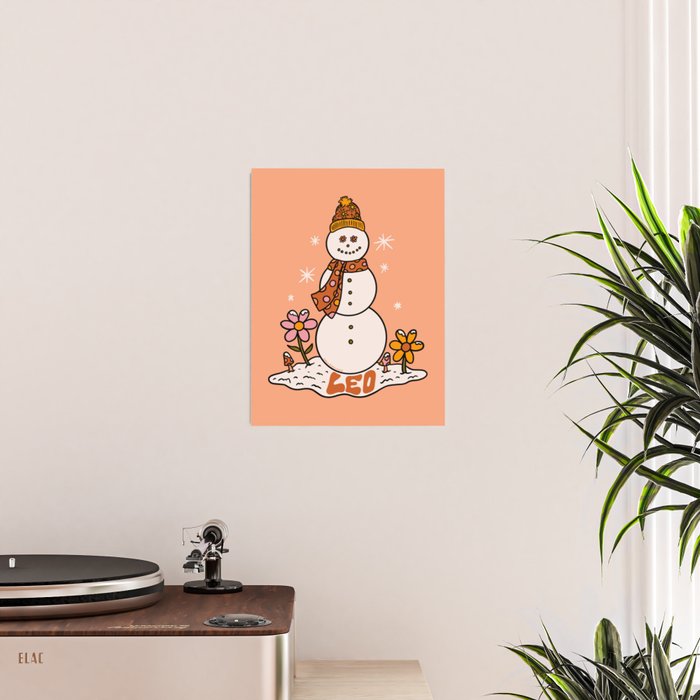Leo Snowman Poster Gallery Image 2