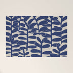 Blue Plants Welcome Mat Gallery Image 1
