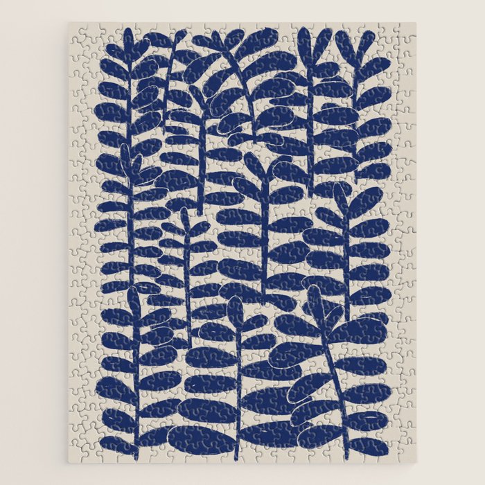 Blue Plants Jigsaw Puzzle Gallery Image 1