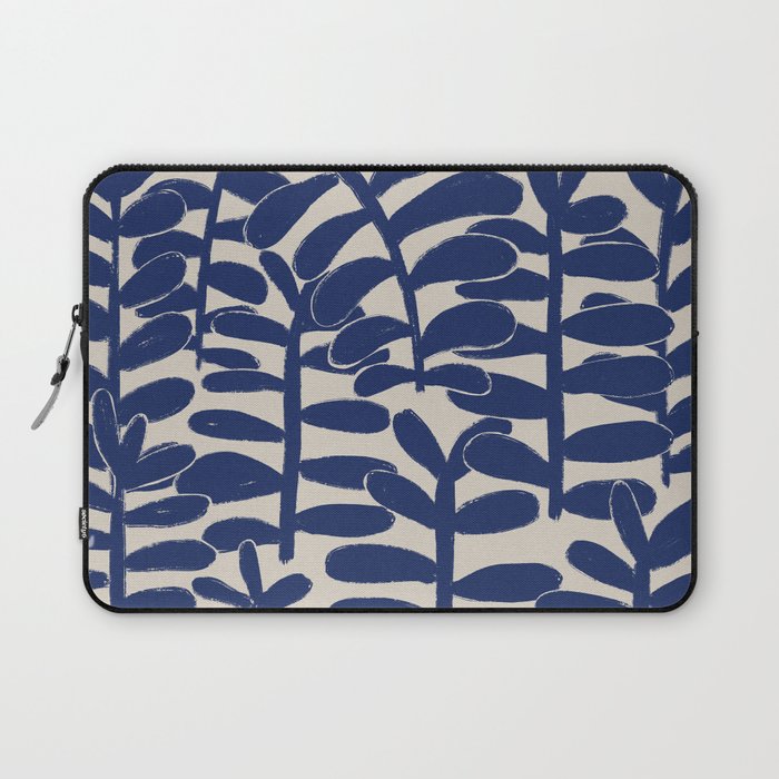 Blue Plants Laptop Sleeve Gallery Image 1