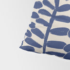 Blue Plants Pillow Sham Gallery Image 4