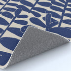 Blue Plants Rug Gallery Image 4