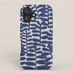 Blue Plants iPhone Case Gallery Image 1